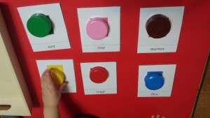 Montessori couleurs